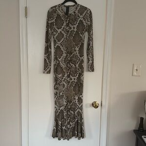 Norma Kamala snake skin dress size XS